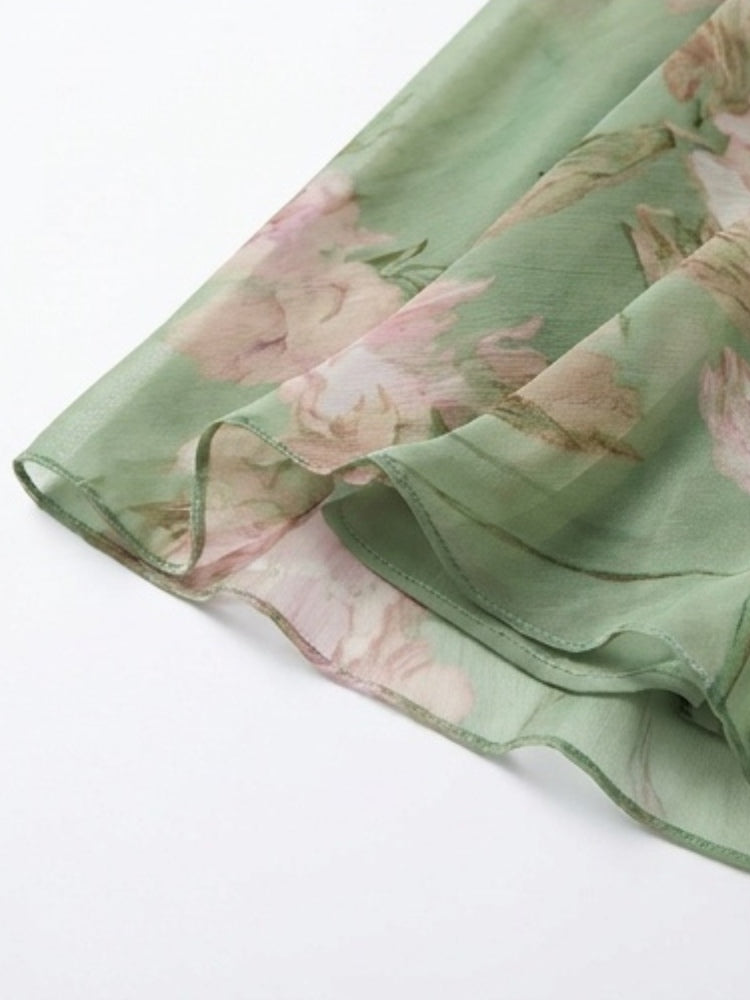 Fiona | Robe Florale à Tombé Fluide