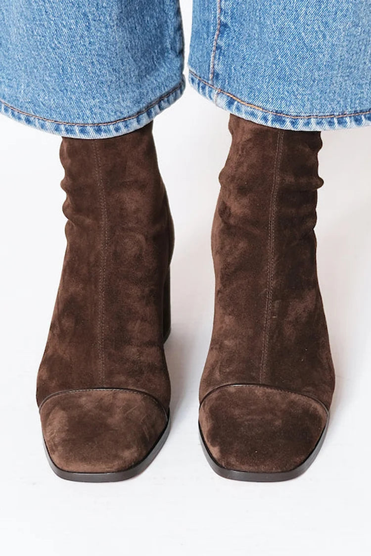Ophélie | Bottes à Talon Carré