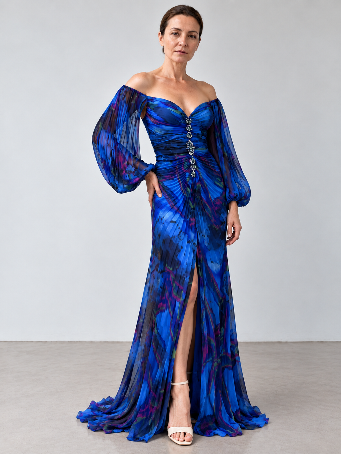Carolina | Robe Longue Imprimée