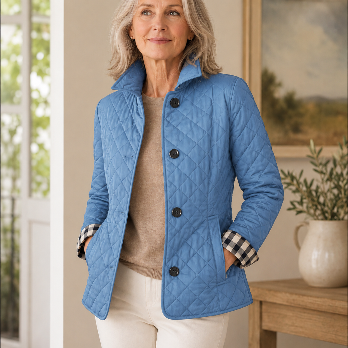 Léonie | Veste Matelassée Élégante