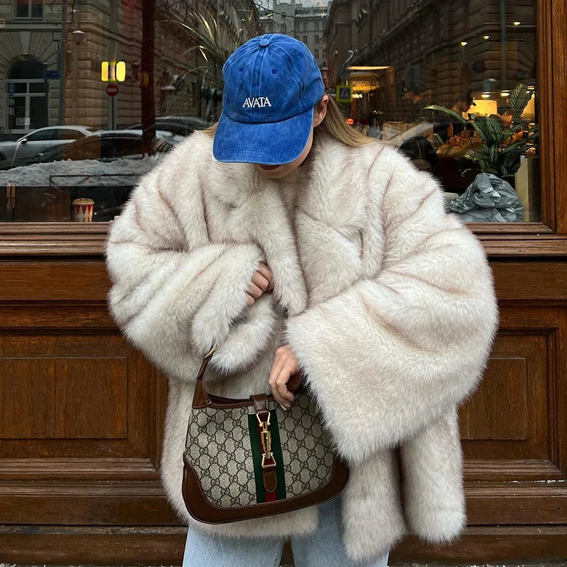 Yasmine | Manteau Oversize Élégant