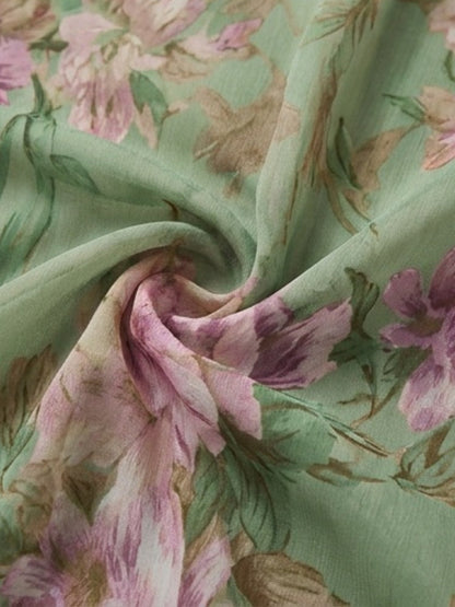 Fiona | Robe Florale à Tombé Fluide