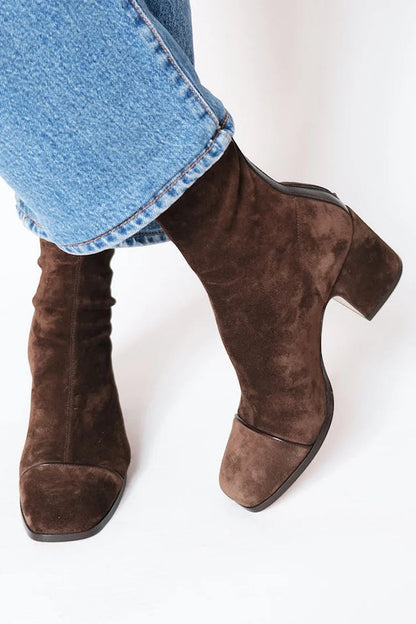 Ophélie | Bottes à Talon Carré