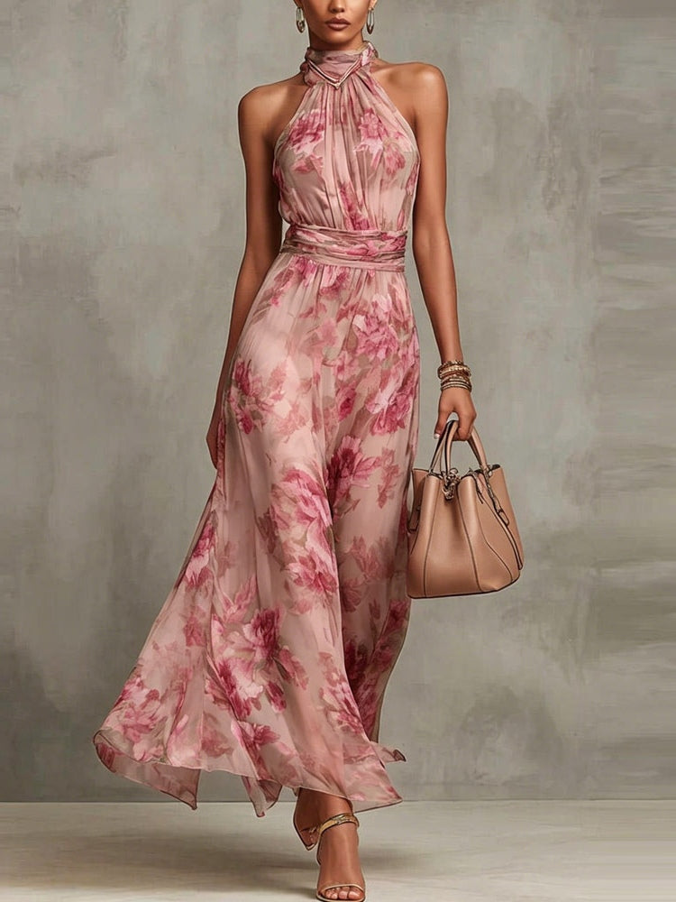 Fiona | Robe Florale à Tombé Fluide