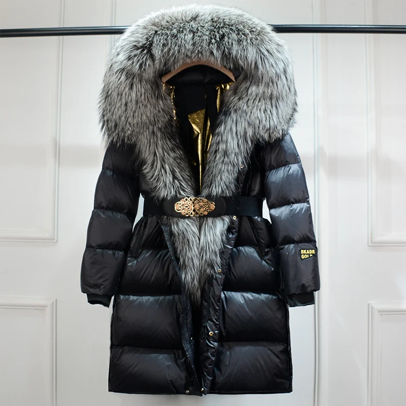 Justine | Manteau Long Matelassé Élégant