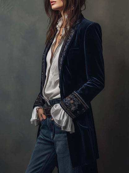 Nathalie | Veste Longue Élégante