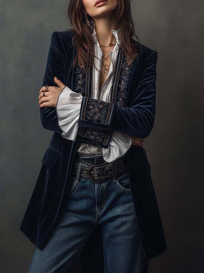 Nathalie | Veste Longue Élégante