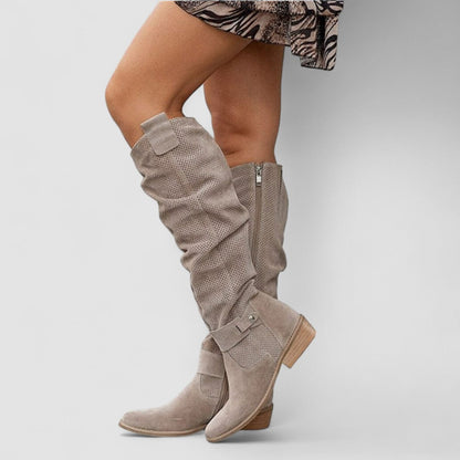 Nathalie | Bottes Hautes au Charme Décontracté