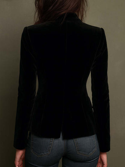 Emma | Blazer Élégant à Détails Floraux