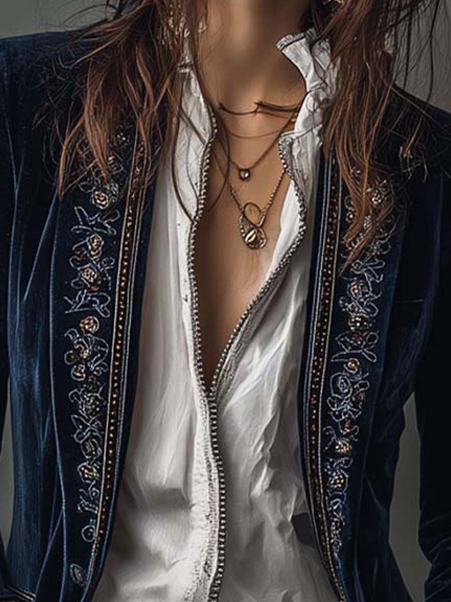 Nathalie | Veste Longue Élégante