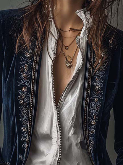 Nathalie | Veste Longue Élégante