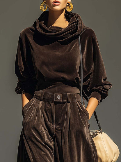 Diane | Ensemble décontracté à capuche et pantalon ample