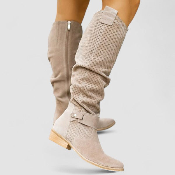Nathalie | Bottes Hautes au Charme Décontracté