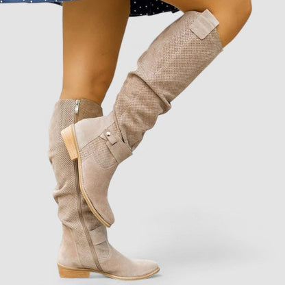 Nathalie | Bottes Hautes au Charme Décontracté