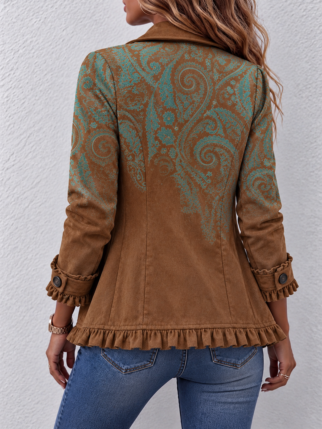 Mylène | Veste Paisley Chic d’Inspiration Bohème