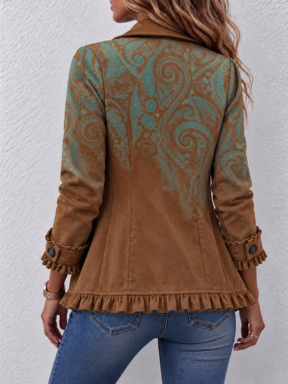 Mylène | Veste Paisley Chic d’Inspiration Bohème