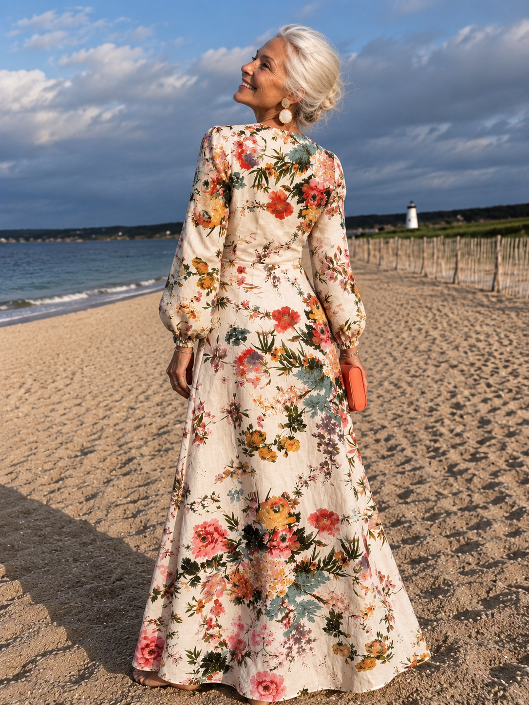 Ariadna | Robe Longue Imprimée
