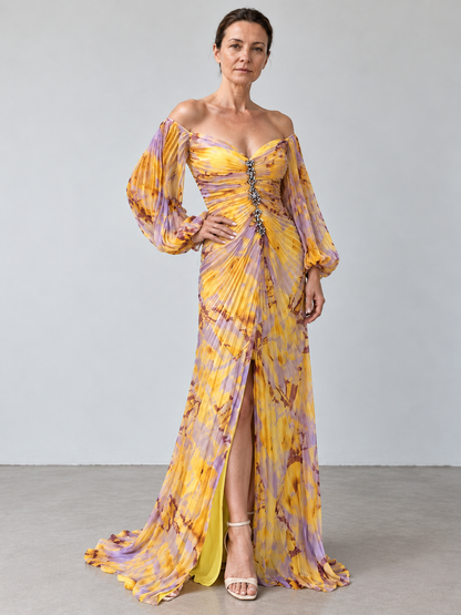 Carolina | Robe Longue Imprimée