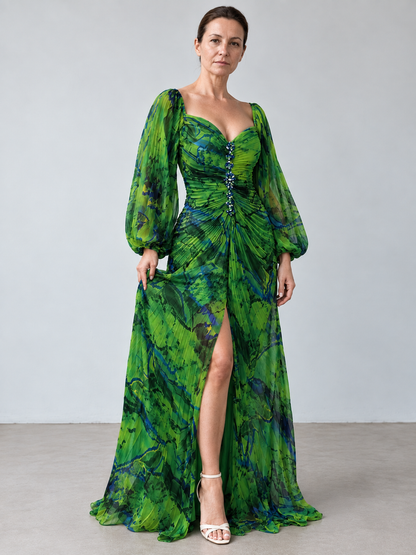 Carolina | Robe Longue Imprimée
