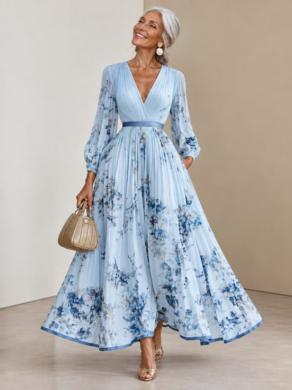 Gisela | Robe longue imprimée