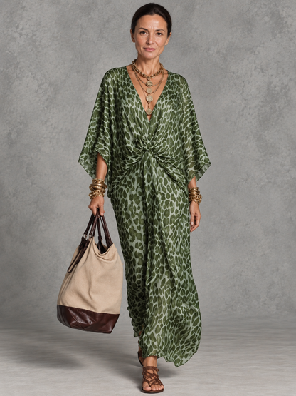 Mara | Robe Longue Imprimée
