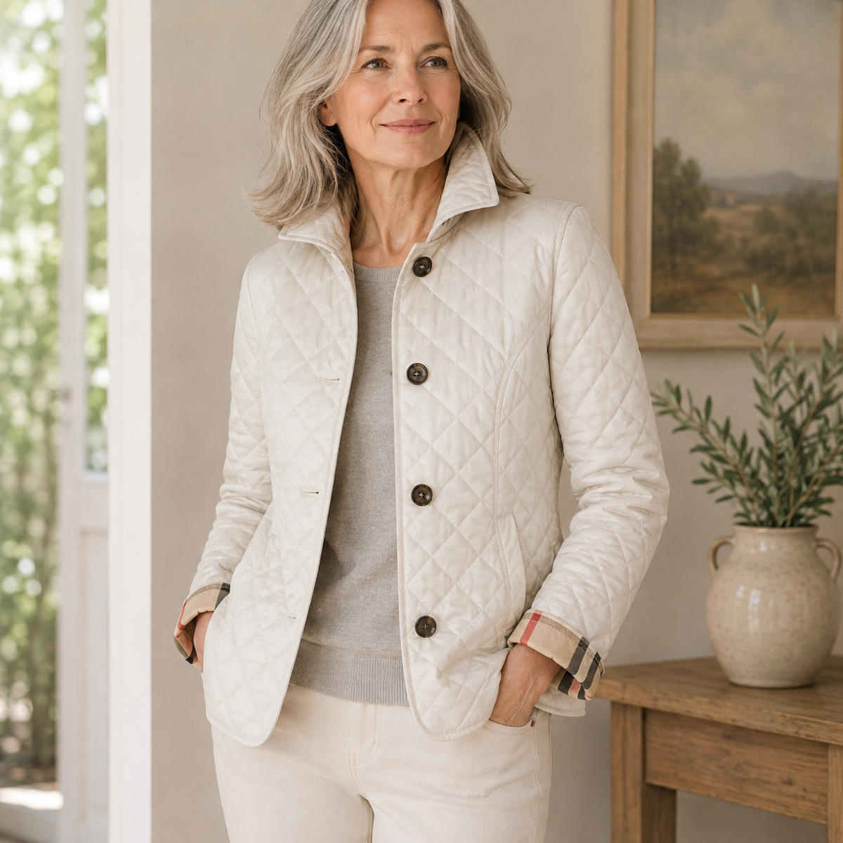 Léonie | Veste Matelassée Élégante