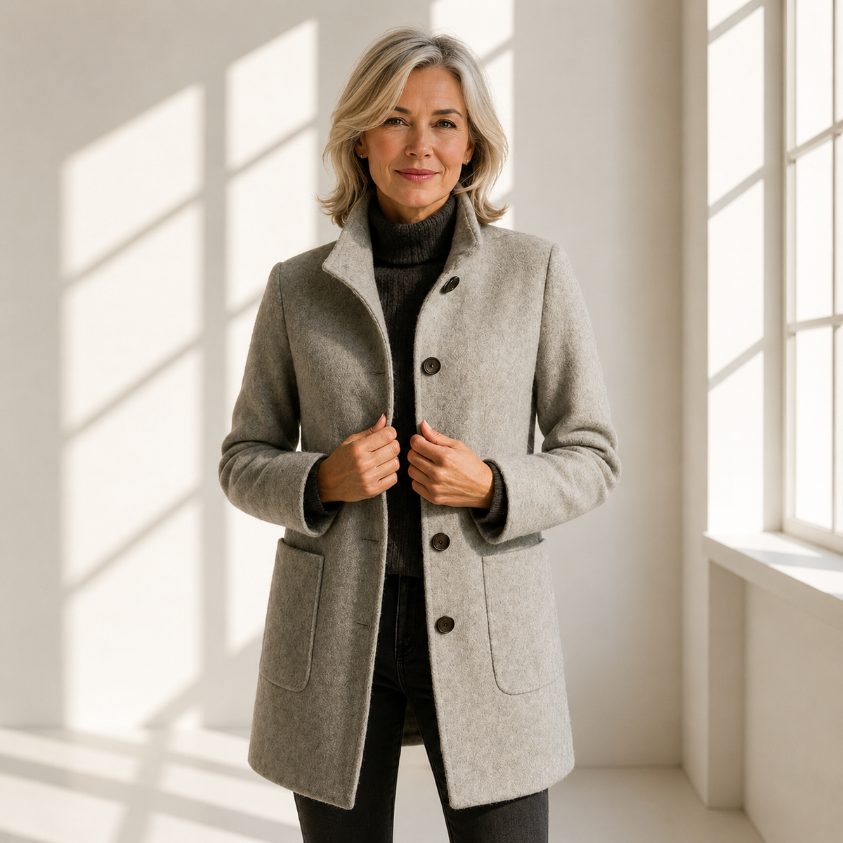 Irène | Manteau Midi Élégant