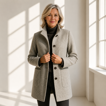 Irène | Manteau Midi Élégant