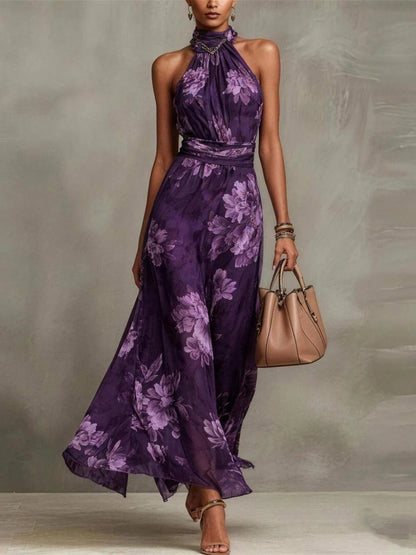 Fiona | Robe Florale à Tombé Fluide