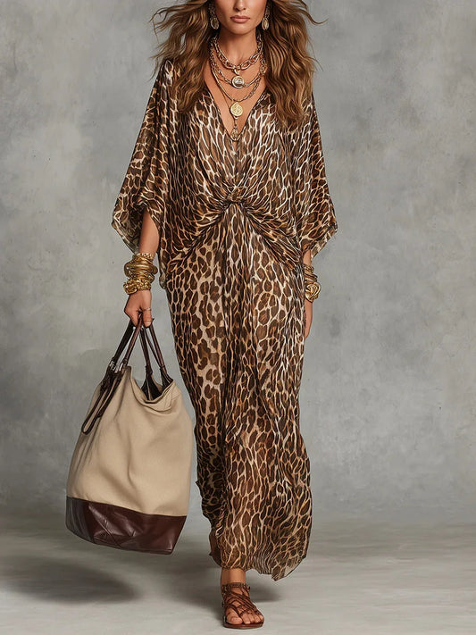 Mara | Robe Longue Imprimée