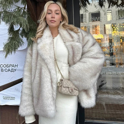Yasmine | Manteau Oversize Élégant