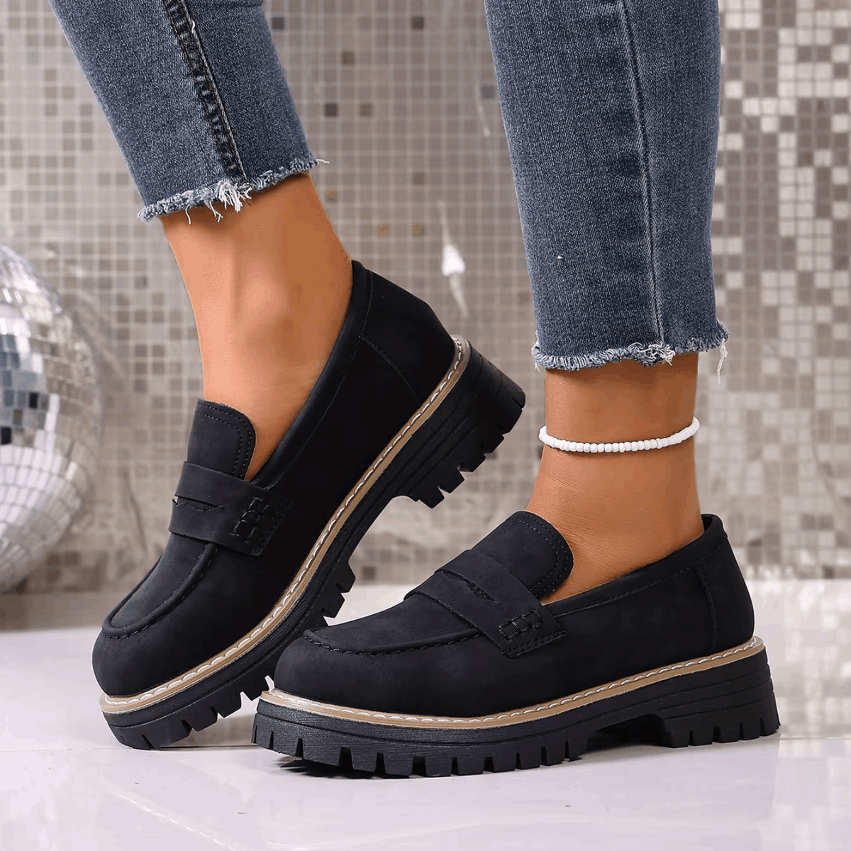 Juliette | Mocassins à plateforme