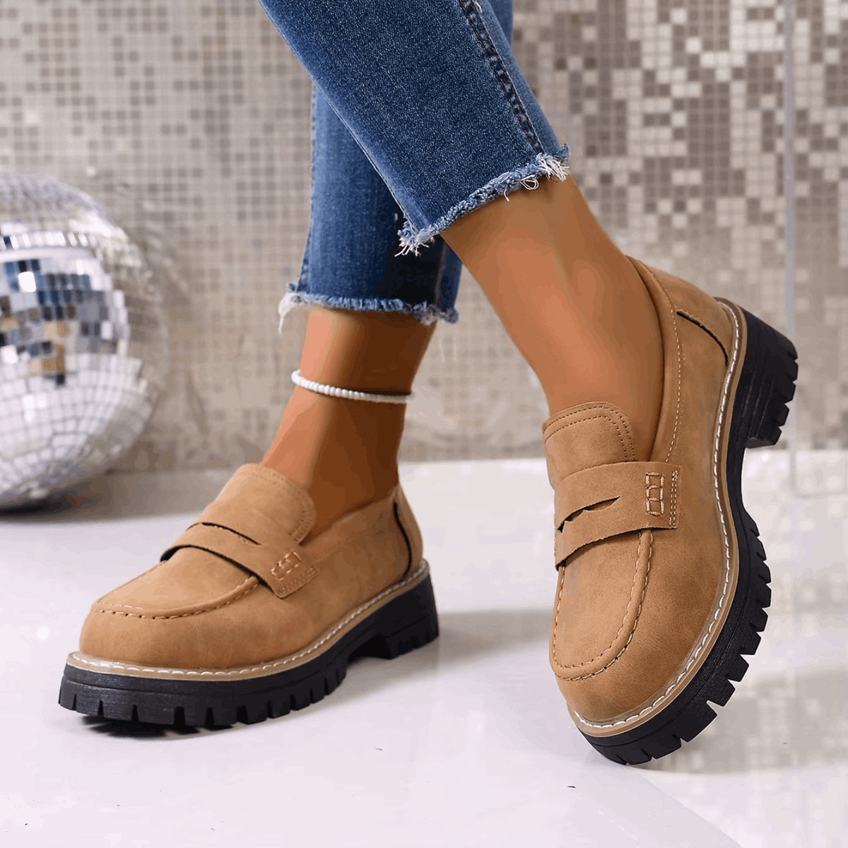 Juliette | Mocassins à plateforme