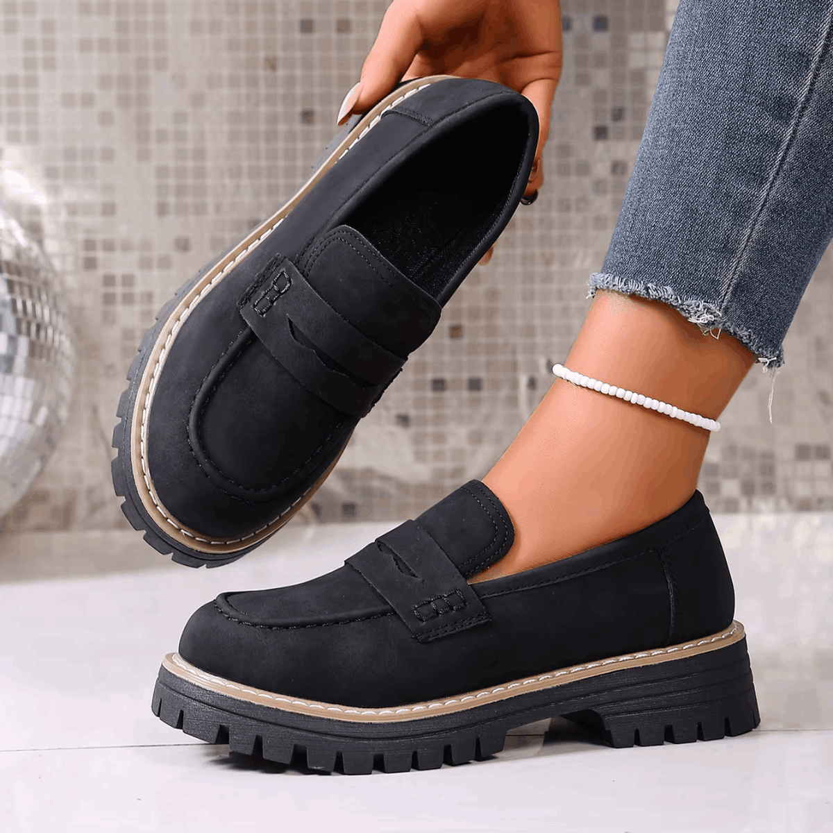 Juliette | Mocassins à plateforme