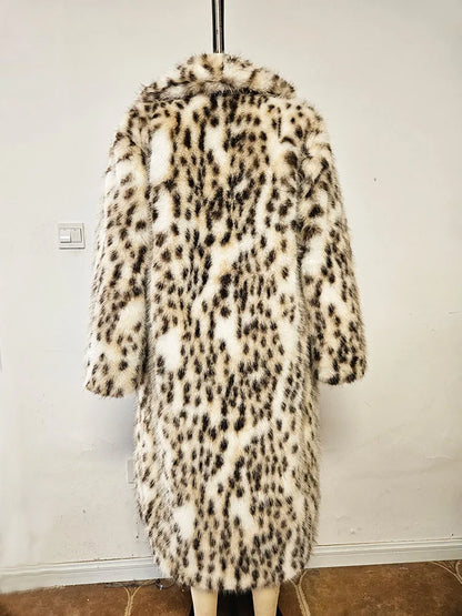 Lucie | Manteau Élégant Léopard