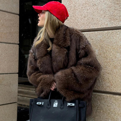 Yasmine | Manteau Oversize Élégant