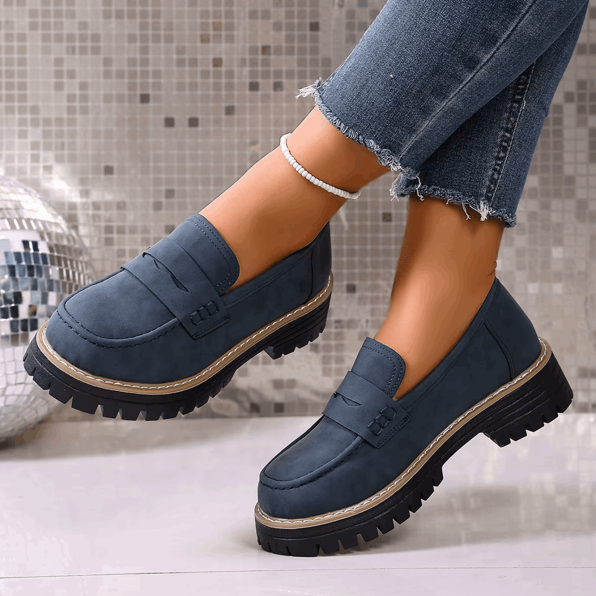 Juliette | Mocassins à plateforme