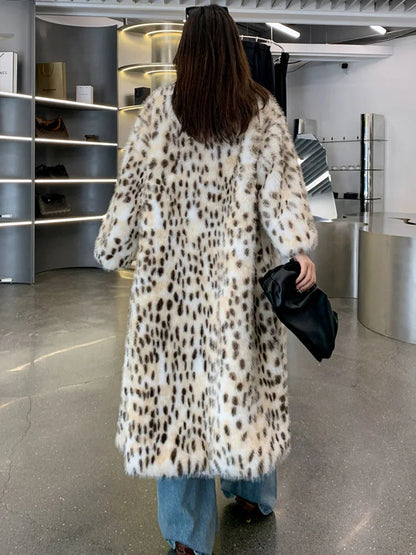 Lucie | Manteau Élégant Léopard