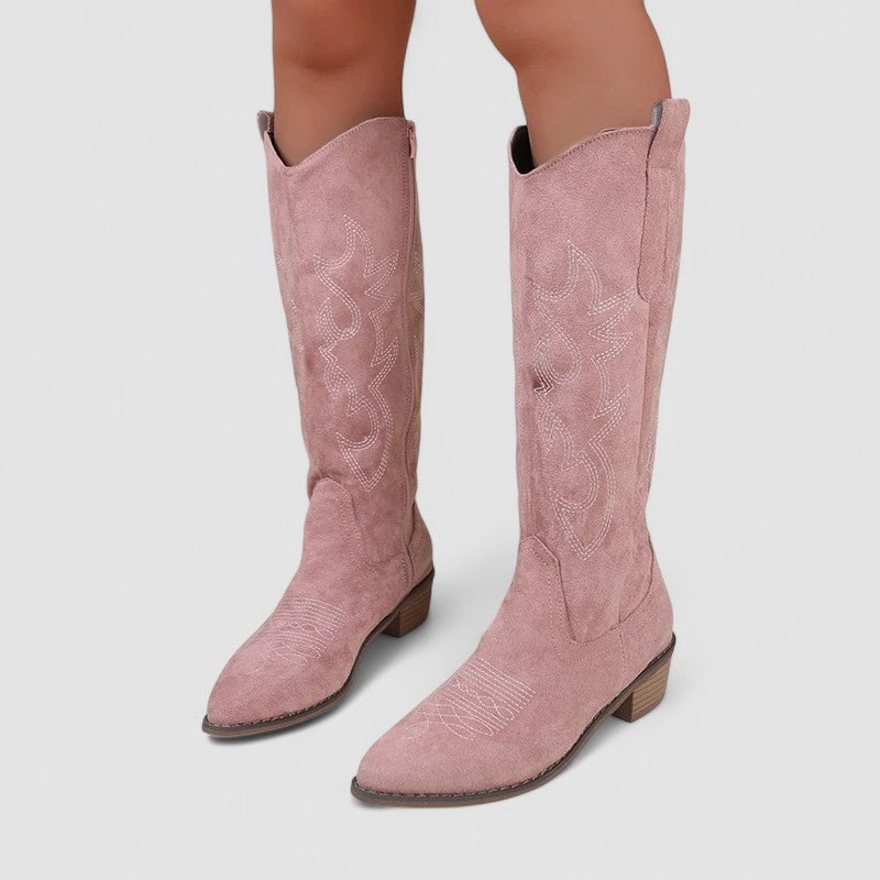 Sarah | Bottes Hautes au Style Western