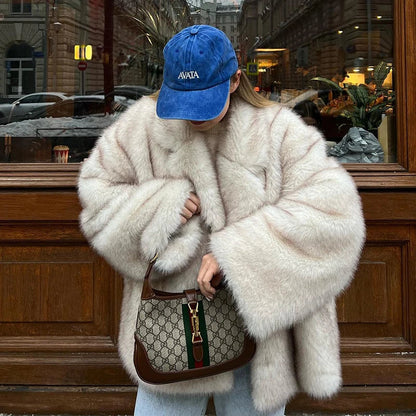 Yasmine | Manteau Oversize Élégant
