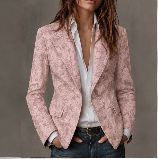 Céline | Blazer Jacquard Élégant