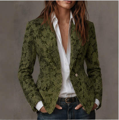 Céline | Blazer Jacquard Élégant