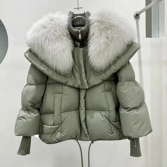 Mélissa | Veste en Fourrure Élégante