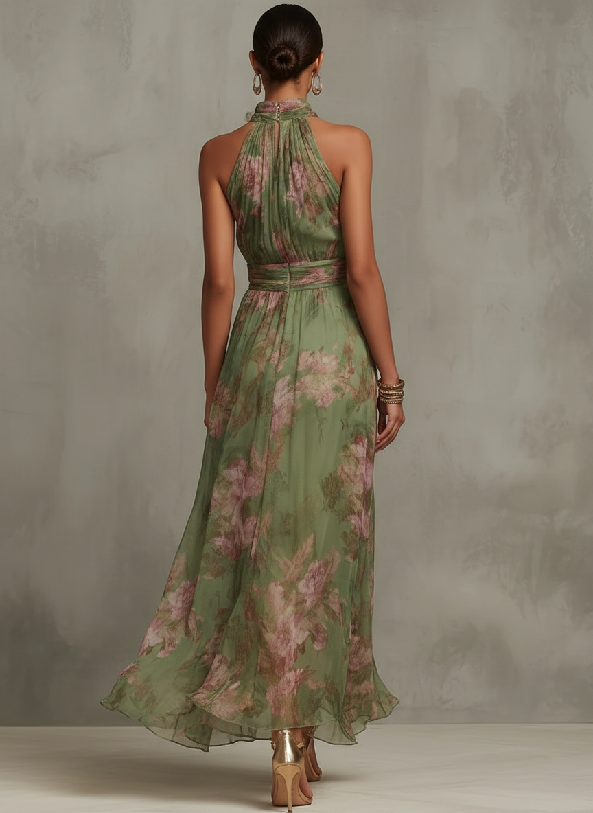 Fiona | Robe Florale à Tombé Fluide