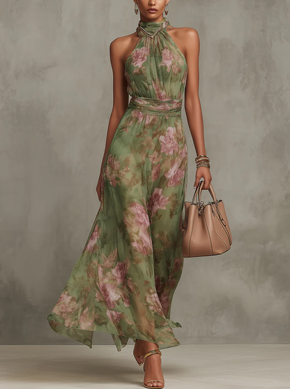 Fiona | Robe Florale à Tombé Fluide