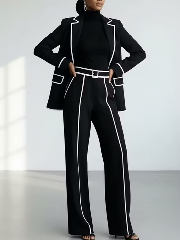 Marianne | Ensemble Blazer et Pantalon Élégant
