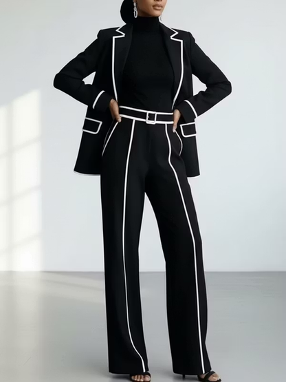 Marianne | Ensemble Blazer et Pantalon Élégant