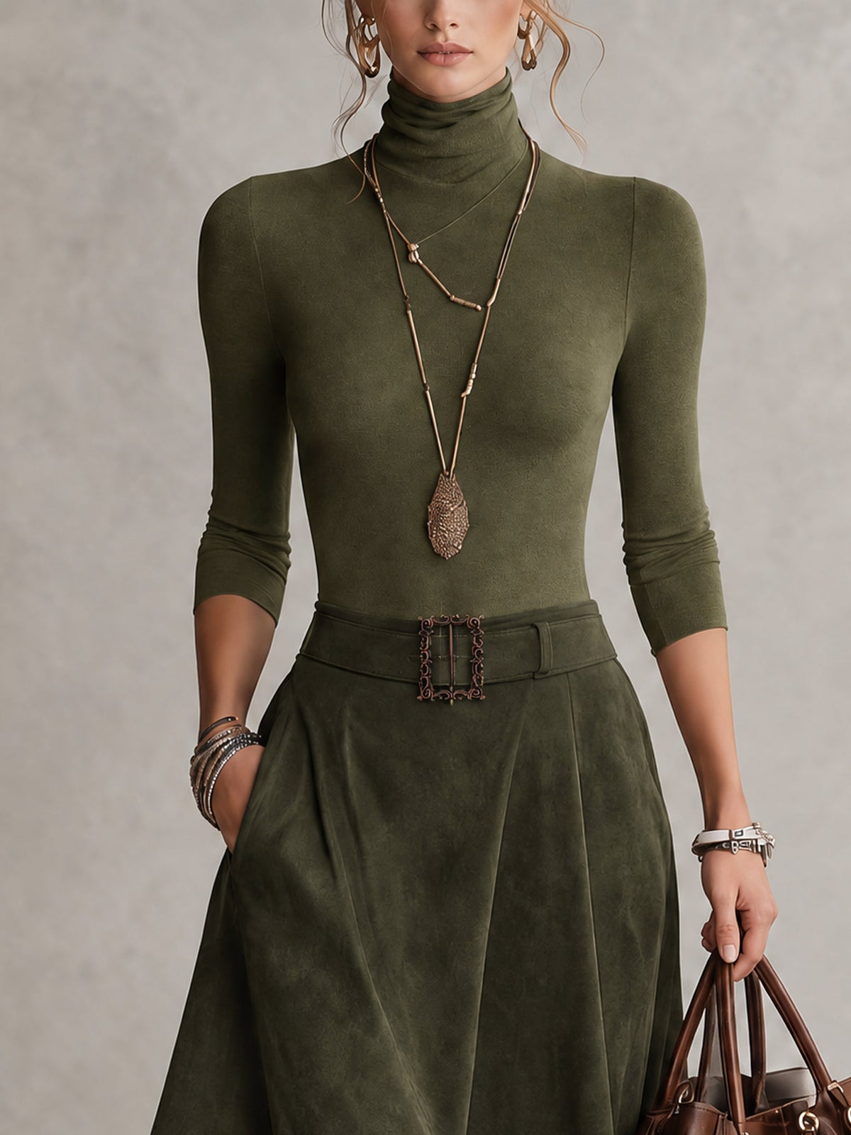 Valentine | Ensemble Élégant avec Jupe Asymétrique