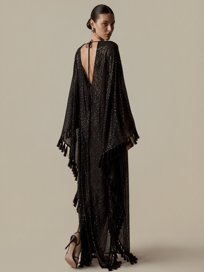Esmeralda | Robe Fluide aux Détails Élégants
