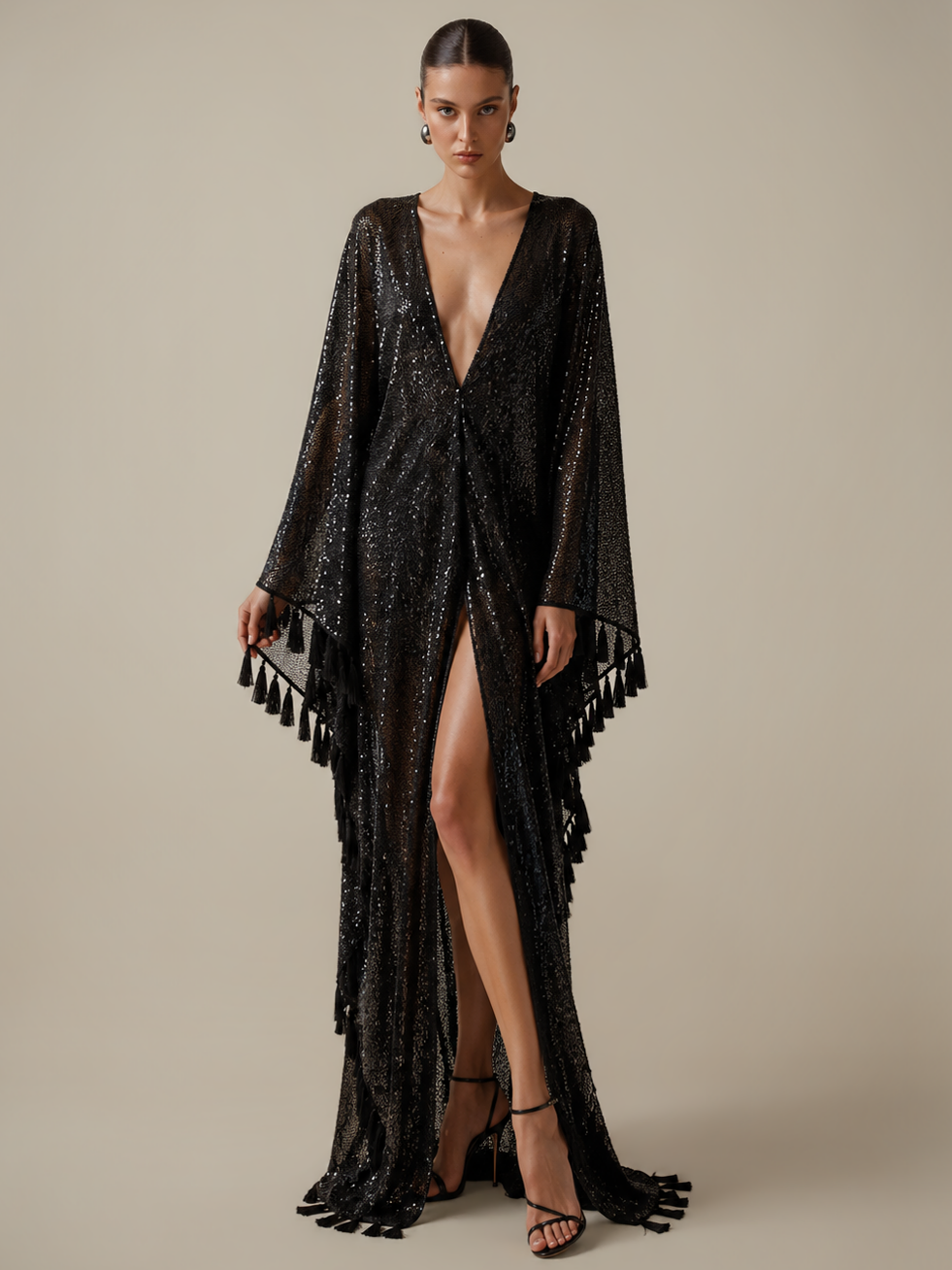 Esmeralda | Robe Fluide aux Détails Élégants